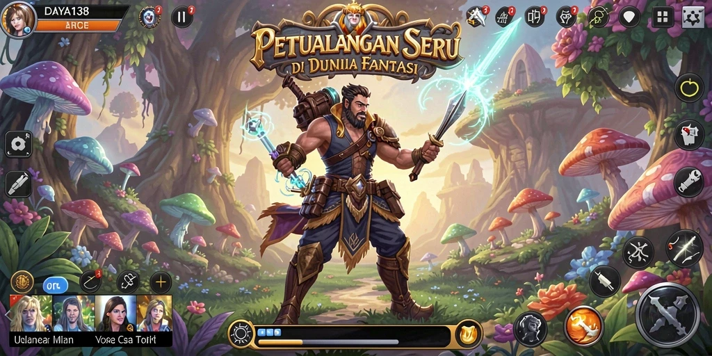 Screenshot gameplay DAYA138 menampilkan aksi petualangan seru.