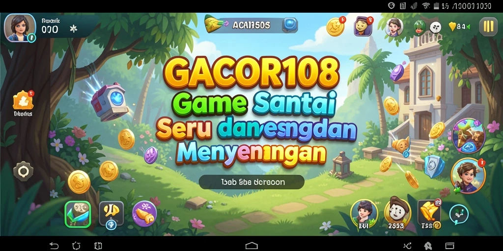 Tangkapan layar GACOR108 memperlihatkan gameplay yang seru dan interaktif.