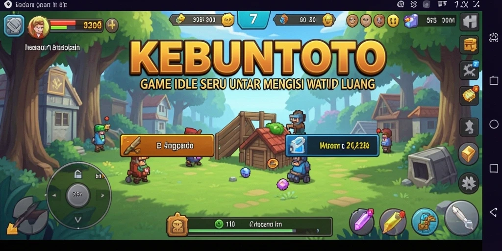 Tampilan gameplay KEBUNTOTO yang menarik dan mengasyikkan.
