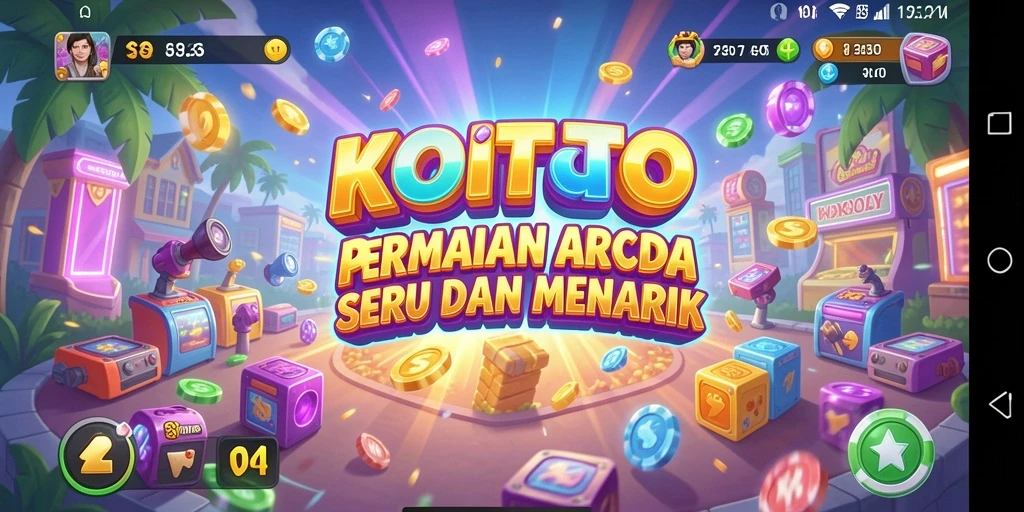 Gameplay KOITOTO dengan grafik menarik dan tantangan seru.