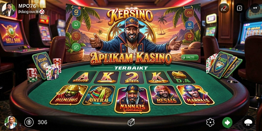 Screenshot gameplay MPO76 menampilkan keseruan permainan Kasino.