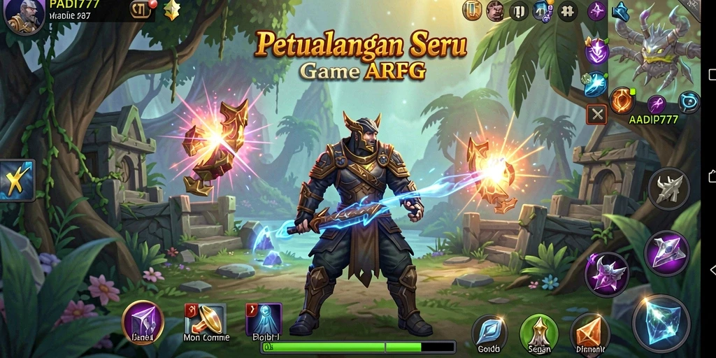 Tangkapan layar gameplay PADI777 yang penuh aksi.
