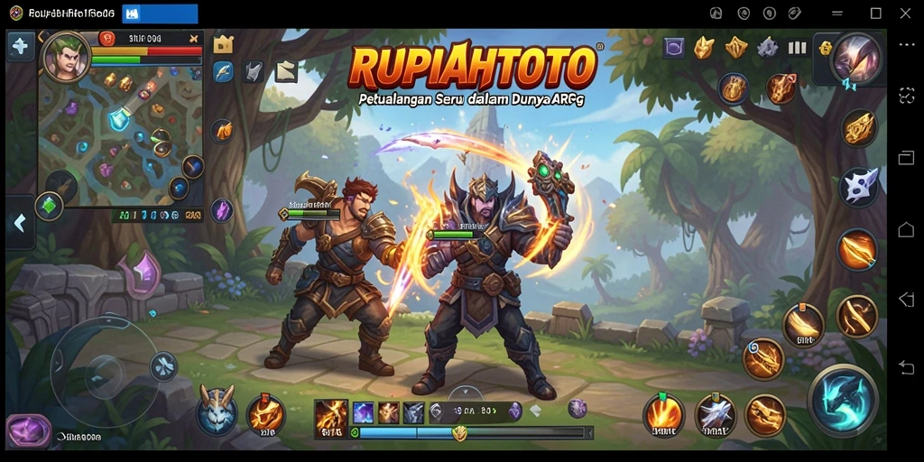 Tampilan gameplay <strong>RUPIAHTOTO</strong> yang menegangkan dan penuh aksi.